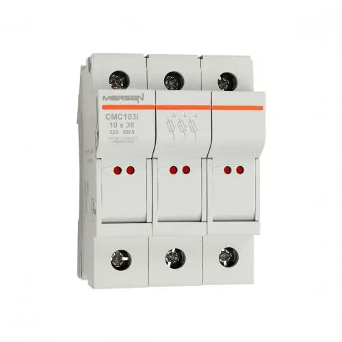 E1062696 - Modulostar® Fuse Holder 3-Pole 10X38mm Iec 690Vac/690Vdc 1