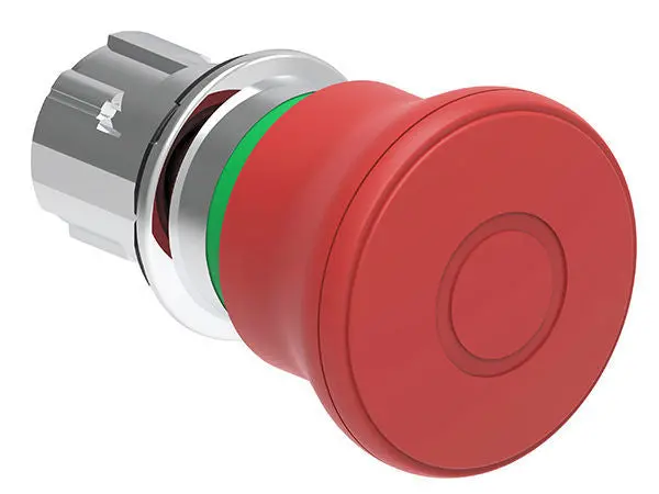 Lpsb6744 Mushroom Button Metal Push-Pull 40Mm Iso13850 Red 1