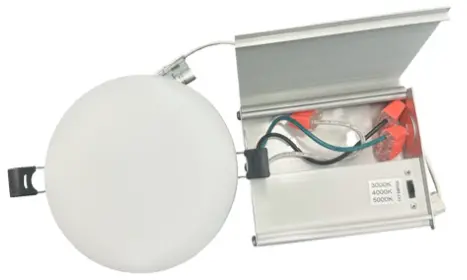 4" Slim Recessed Downlight Glow Light 3 Cct 3K/4K/5K 1