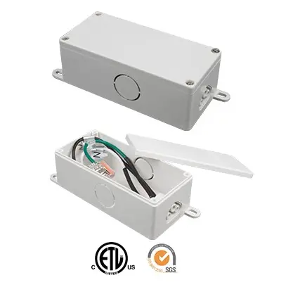 Luminiz Undercabinet Hardwire Box, White 1