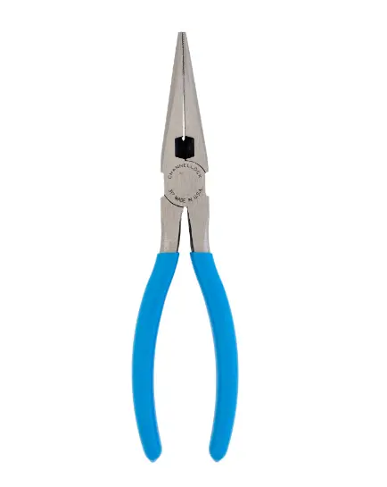 Channellock 8 Inch Long Nose Pliers With Side Cutter 1