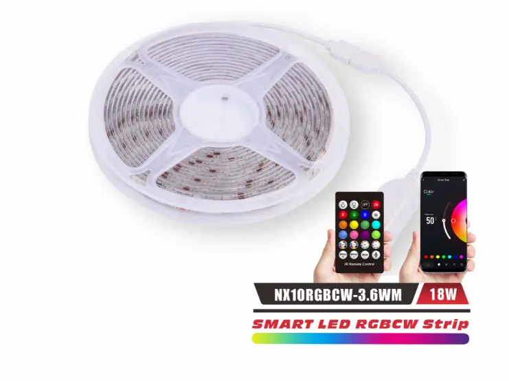 Nexleds Smart Led Rgbcw Strip 1