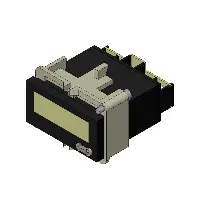 Total Counter, 48 Mm X 24 Mm, 8 Digit, Increment, S080?Contact Output, 30 Hz/1 Khz, Black 1