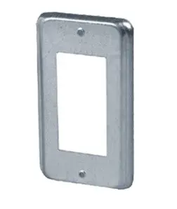11C10 One Gang Utility Metal Box Cover Plate 1