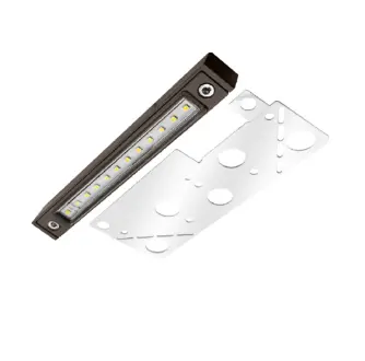 Hard Scape Light, Built In Led, 2700K, 1.5W, 150 Lumens 1