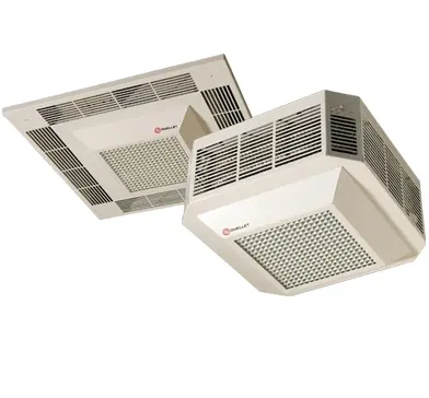 Ouellet Ceiling Fan Heater - Surface Mounted 2000W 240V 1Ph, White 1