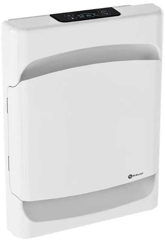 Ouellet Ovc Compact Electronic Fan Heater, 1500/1125W 240/208V White, Non Prog. 1