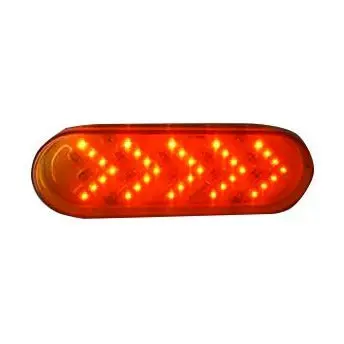 Fortpro 6" Oval Tail/Turn Sequential Arrow Led Light With 35 Leds 2