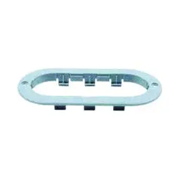 Oval Chrome Mounting Bracket For Tail Light 1