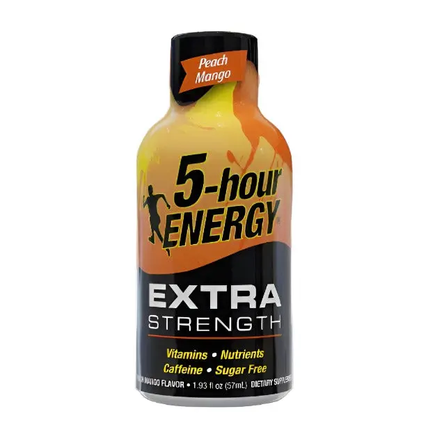 5-Hour Energy Peach/Mango Extra Strength 12/Pk (18) 1