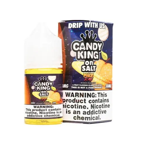 Peachy Rings By Candy King On Salt 30Ml 1