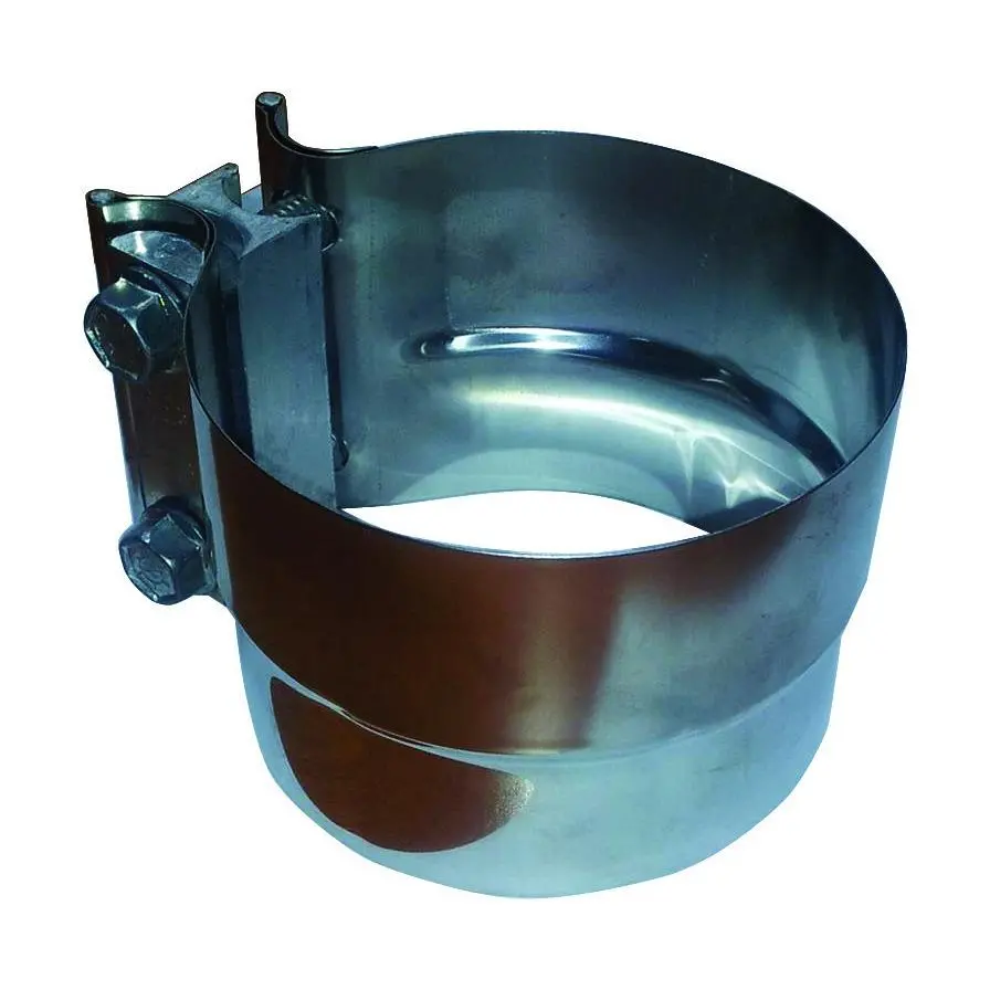 Fortpro Stainless Steel Lap Joint Exhaust Clamp 1