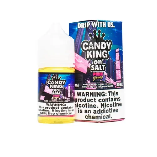Pink Squares By Candy King On Salt 30Ml 1