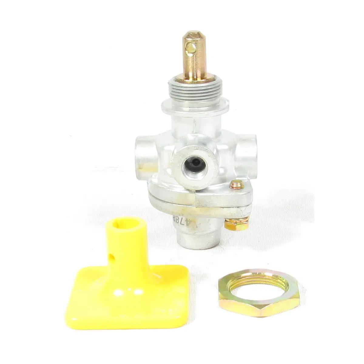 Fortpro Pp-1 Push Pull Valve With Knob (Yellow), 1/8" Ports Replacement For Bendix 284171 | F224788 1