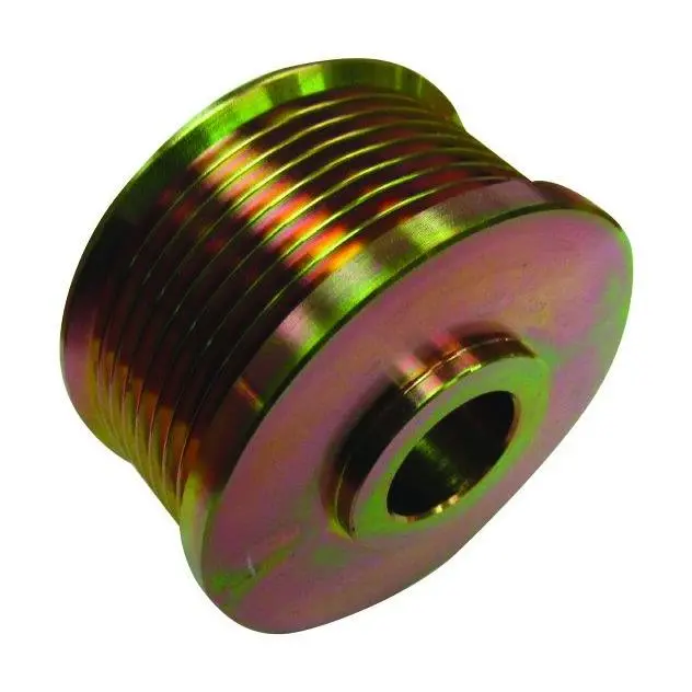 Fortpro F235391 Pulley 70 Mm Od 8 V Groove Replacement For Kd0-35411-0650, Kd0-35411-0651 Compatible With Komatzu Heavy Duty Alternators 1