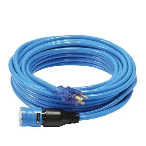 100' Extension Cord 12/3 With Pro Lock -Blue 1