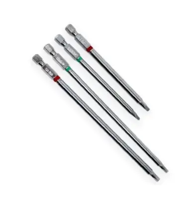 Packaged -Impact Bits -Robertson Green 1 X 6" 1