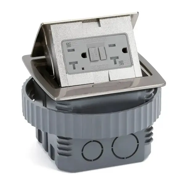 Vpu.Wt.Pb Pop-Up Countertop Box 20 Amp Gfi - Plastic Box 1