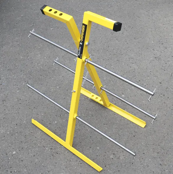 X Dispenser - Folding Wire Caddy | Compact & Portable | Brandx 1