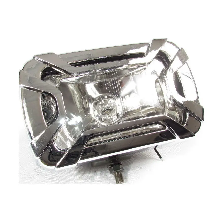 Fortpro Rectangular Pedestal Halogen Fog Lamp With Clear Lens | F235344 1