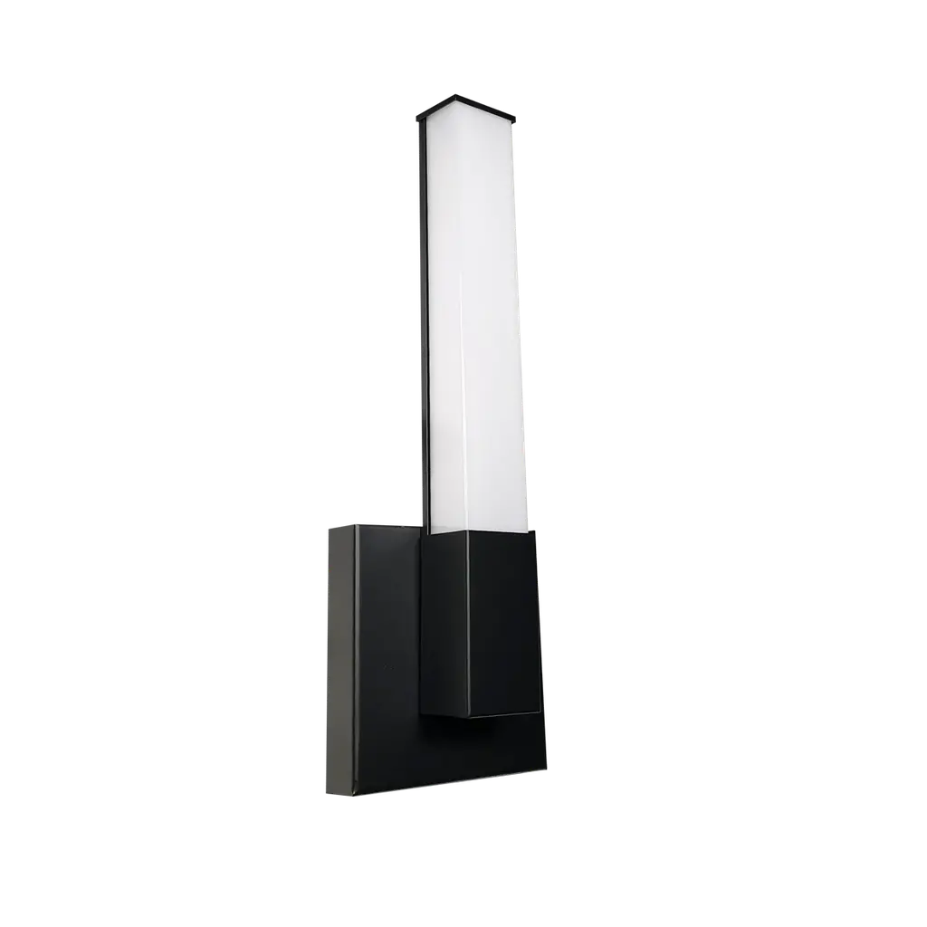 Reno-Wsp2032-Mcct-16W-Bk Slim Wall Sconce 1