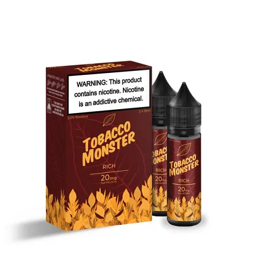 Rich Salt Double Box By Tobacco Monster 2 X15ml 1