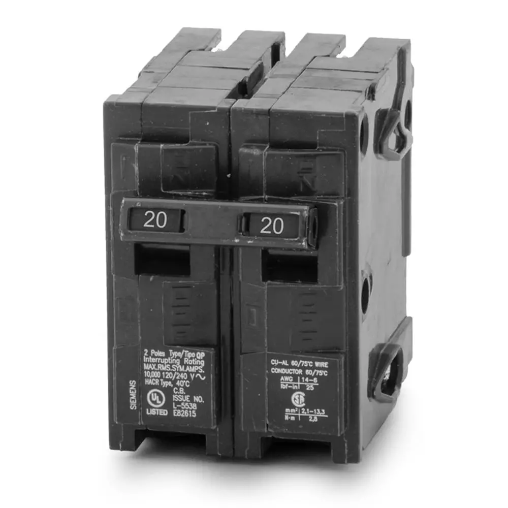 Q220 - Siemens - 20 Amp Circuit Breaker 1