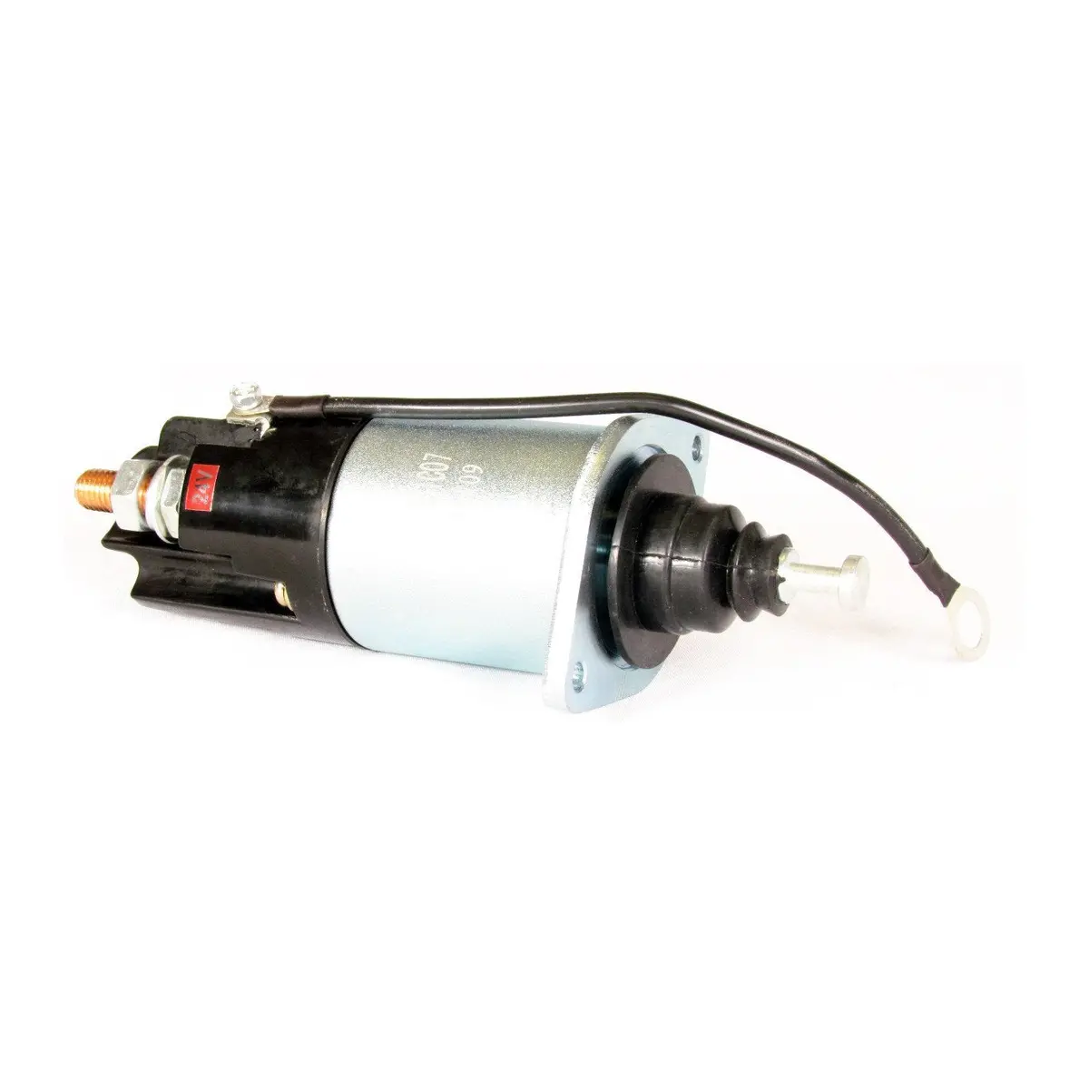 Fortpro Solenoid For 39Mt Sarters 24V 4 Terminals Replacement For Delco 10511409 10511799, Cummins 3102763 3103305 1
