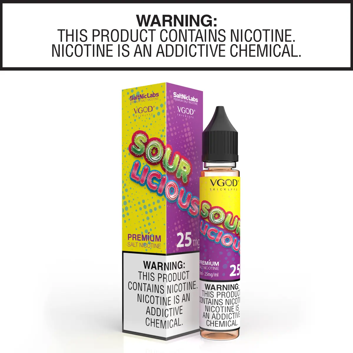 Luscious Sour By Vgod Salt Nic Collection 30Ml 1
