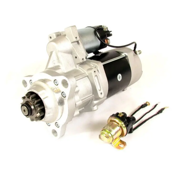 Fortpro 39Mt 12V Starter With Ocp Ims And Rotable Flange Compatible With Volvo Freightliner International Kenworth Mack Peterbilt - Replaces 8200308 | F235413 1
