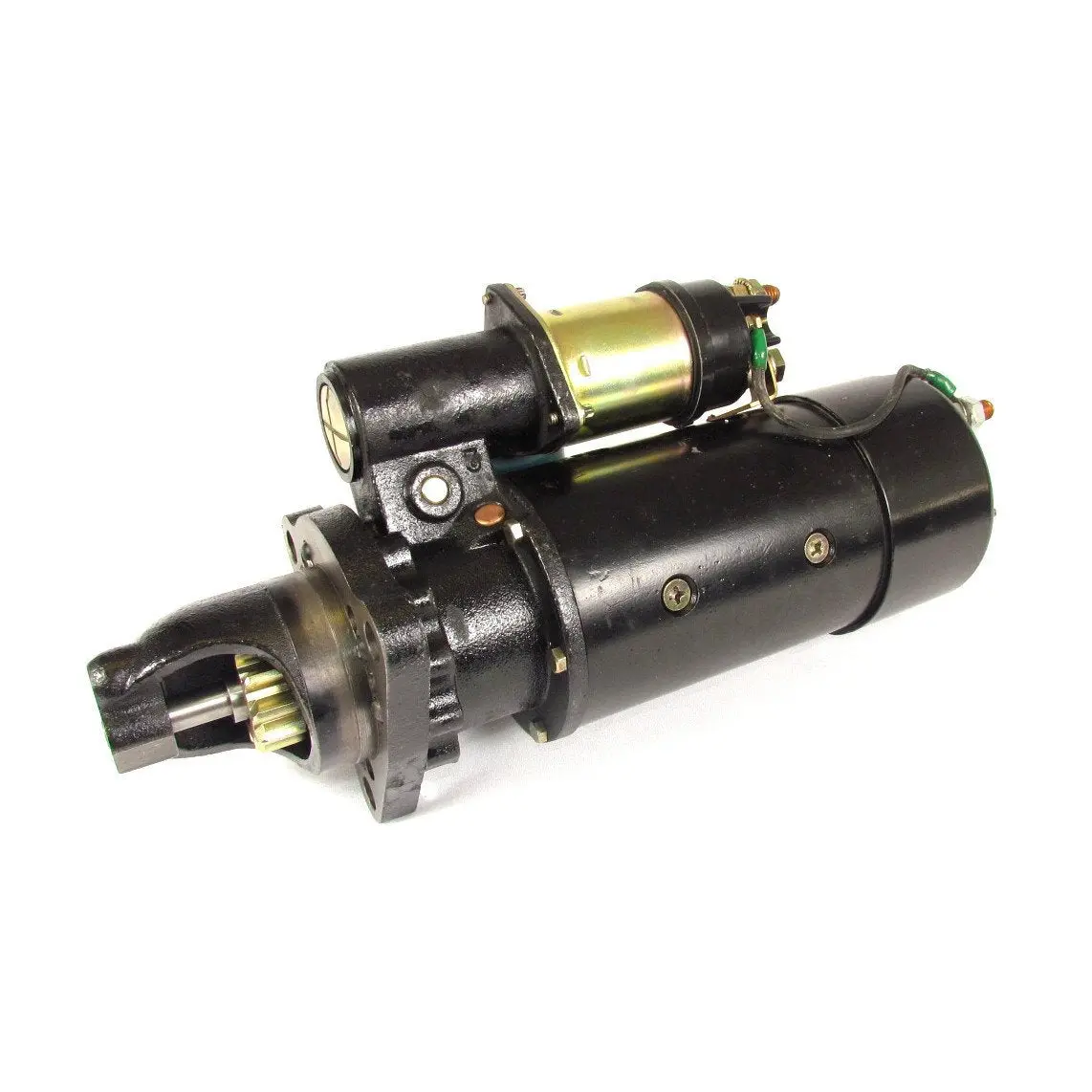 Fortpro Starter 42Mt 12V 82 Degrees 11 Teeth Compatible With Freightliner Fld 112 120 Cummins Ism L10 M11 N14 | Replaces 1990483, 8M54239m, 8Mj4267m 1