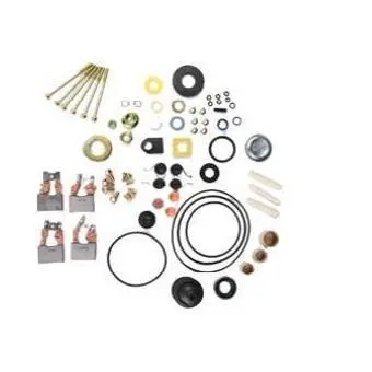 Fortpro 42Mt Starters 24V Repair Kit (4 Brushes) Replacement For Delco 1989496 Caterpillar Mack 1