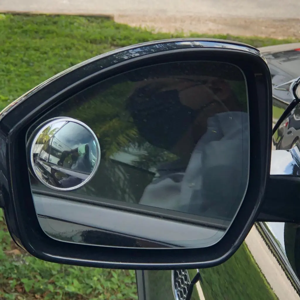 Fortpro 2" Convex Blind Spot Stick-On Mirror | F245656 1