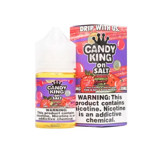 Strawberry Watermelon Bubblegum By Candy King On Salt 30Ml 1