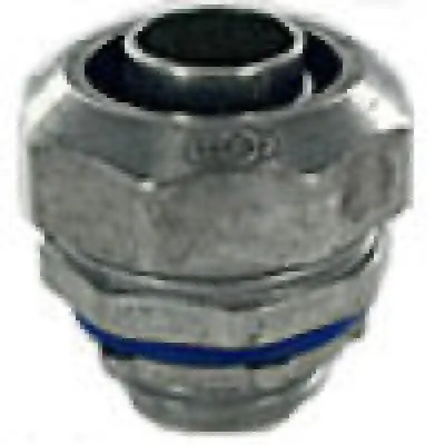 1/2" Metallic; Liquid Tight; Conduit Connectors; Zinc; For Type B Conduit 1