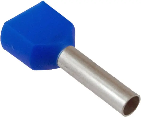 #14 Twin Insulated Ferrule, 13Mm, Blue (250/Pack) 1
