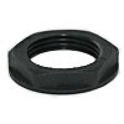 3/4" Npt, Lock-Nut Nylon, Black 1