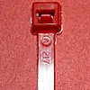 7.5 Red Cable Ties 50Lb (100/Pack) 1