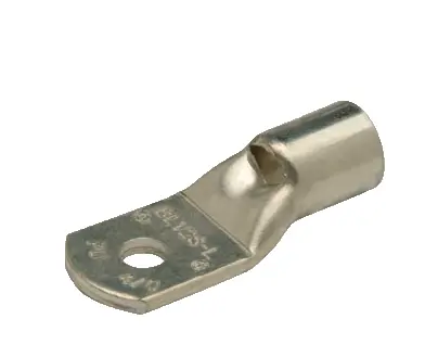 Copper Lug; #2/0; 1/2" Stud Size; Short Barrel; Seamless 1