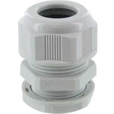 Cord Grips Dome Conn .750In Npt  .51-.71In  Grey C/ 1