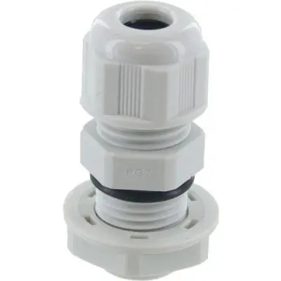 Cord Grips Dome Conn Pg7  .11-.26In  Grey C/W O-Rin 1