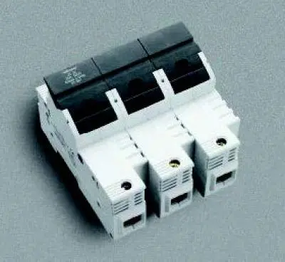 Din Rail & Fuse Holders Fuse Holder, 30 A / 600 V, Class J / 3P, 1
