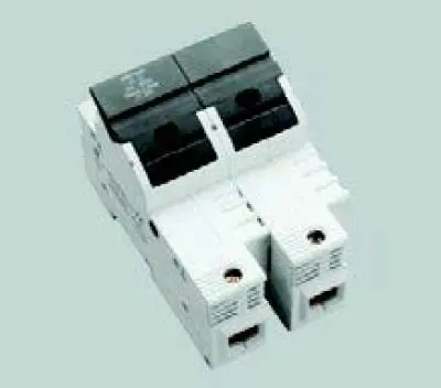 Din Rail & Fuse Holders Fuse Holder, 60 A / 600 V, Class J / 2P 1