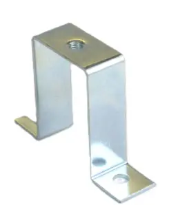 Din Rail Support Bracket; 2 Inch Height W/M6 Tapped Hole 1