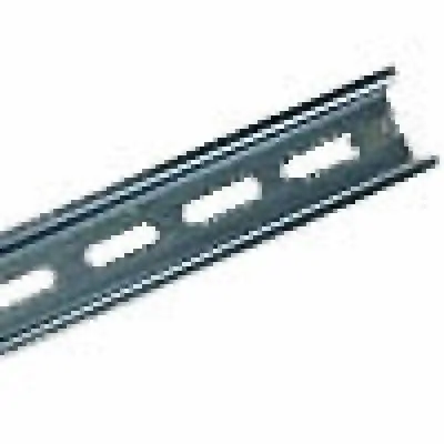 Dinrailsteel 35X15mm Slotted 2M 1