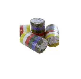 Electrical Tape Black/Blue/Green/Red/White/Yellow (6 Pack) 1
