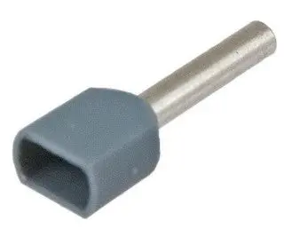 Grey 2X20awg 10Mm 500Pk.. 1