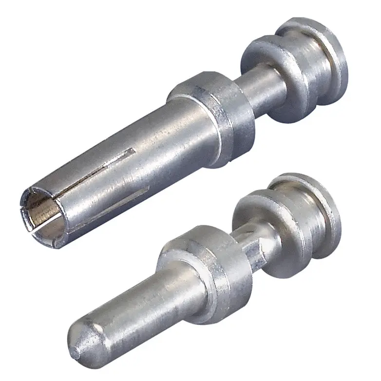 Heavy Duty Connectors 10A Female Crimp Contact - Silver Plate 1