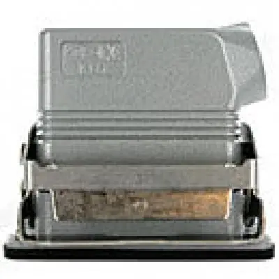 Heavy Duty Connectors 10P Inserts - Side Entry Hood  Single Le 1