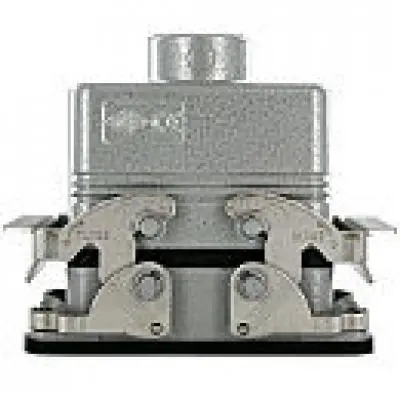 Heavy Duty Connectors 10P Inserts - Top Entry Hood  Double Lev 1